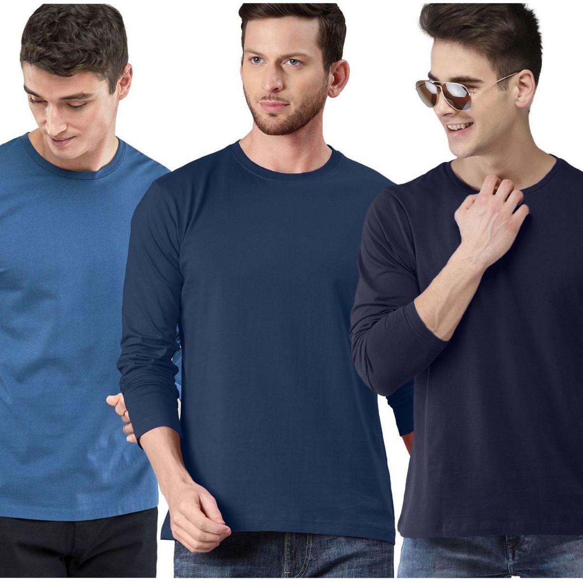 SWISS LORD - Pack 3 polos para hombre manga larga.