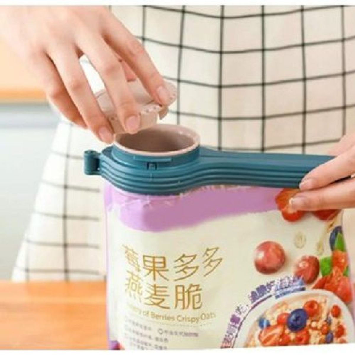 GENERICO - TAPA ROSCA PARA BOLSA  - CLIK PARA BOLSA SETX3