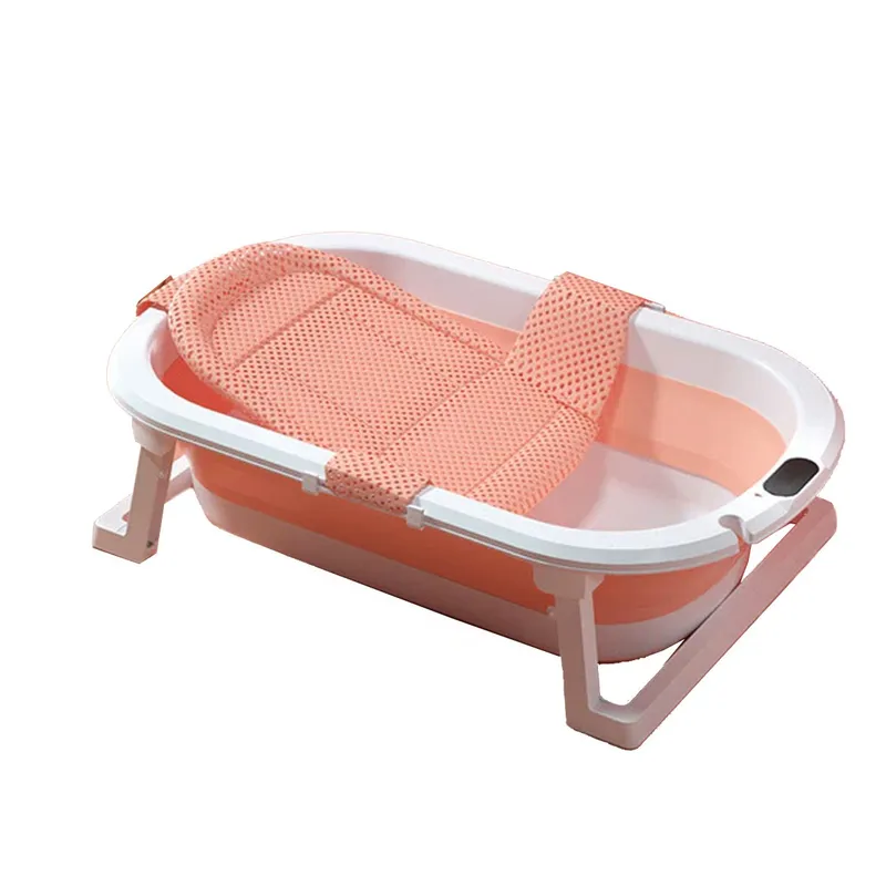 GENERICO - Bañera tina plegable portátil bebé Naranja