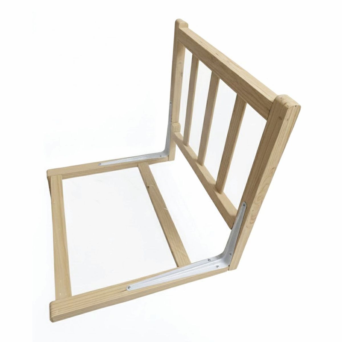 RRC SERVICES LTD SA - BARANDA PARA CAMA :  MATERIAL: PINO AMERICANO CON ESCUADRAS, PARA SOPORTAR PESO