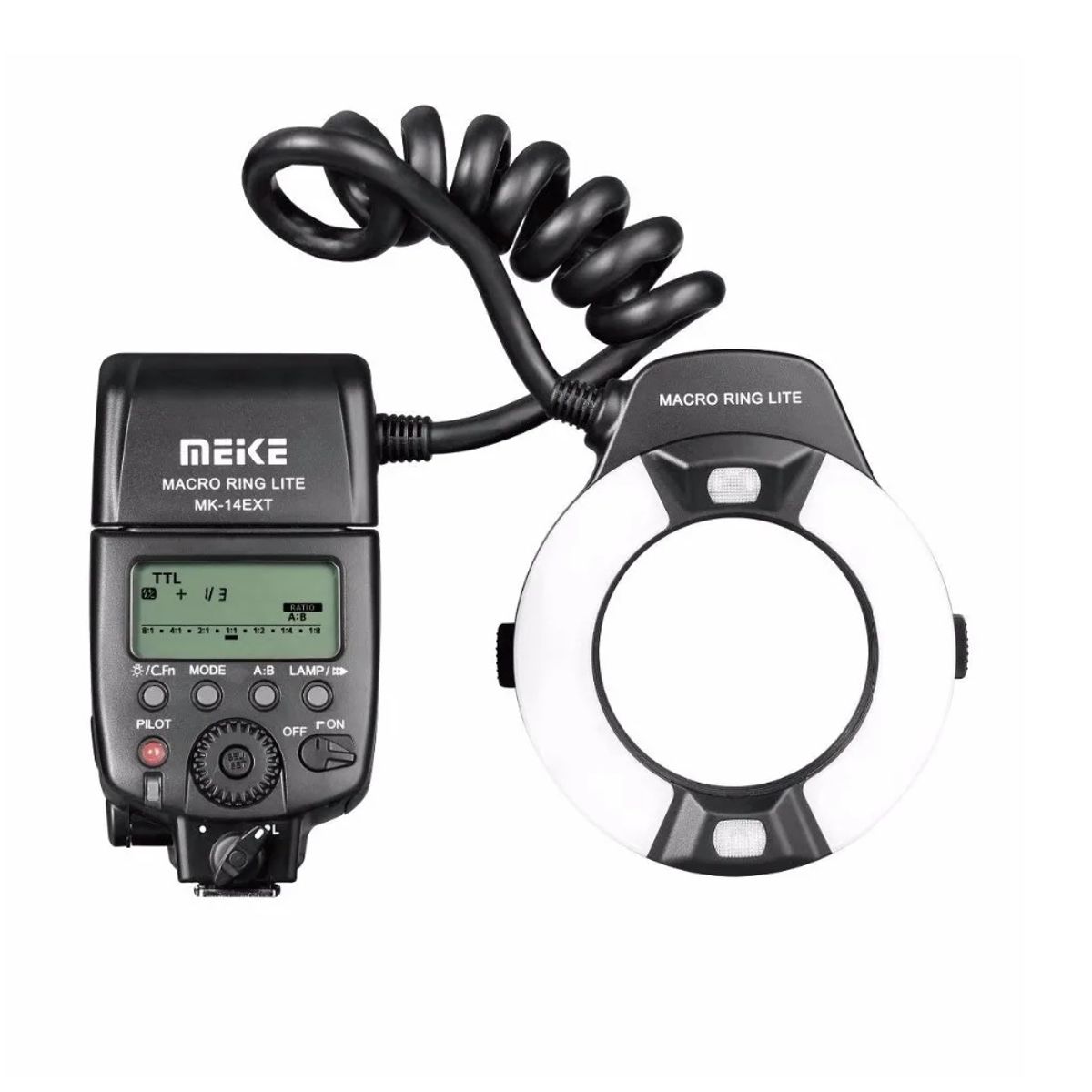 GENERICO - Ring Flash Meike MK-14EXT automático para Nikon