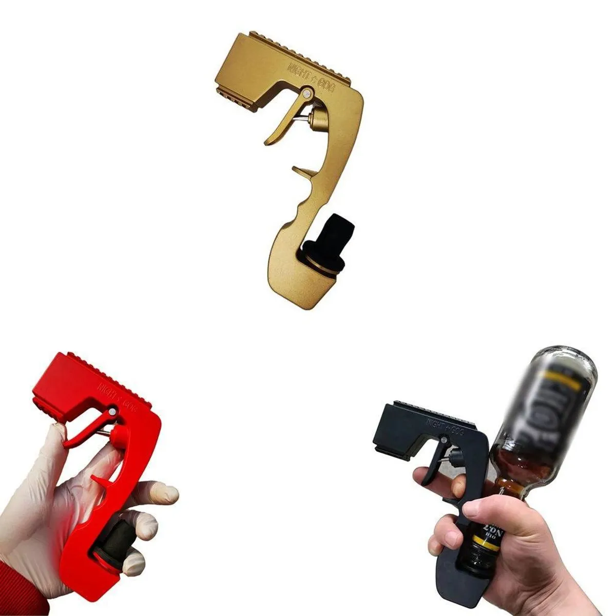 GENERICO - Pistola Chelera Dispensador Rojo Spray Gun