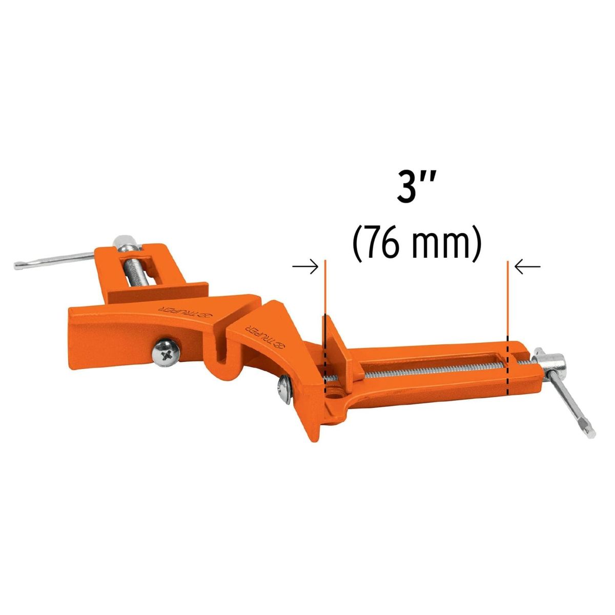 TRUPER - Prensa Esquinera Profesional Carpintero  Pack 4 unidades Truper