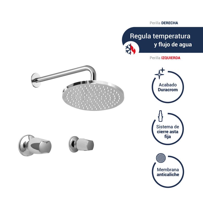 VAINSA - Mezcladora Para Ducha Avante Con Salida Morgan Vainsa