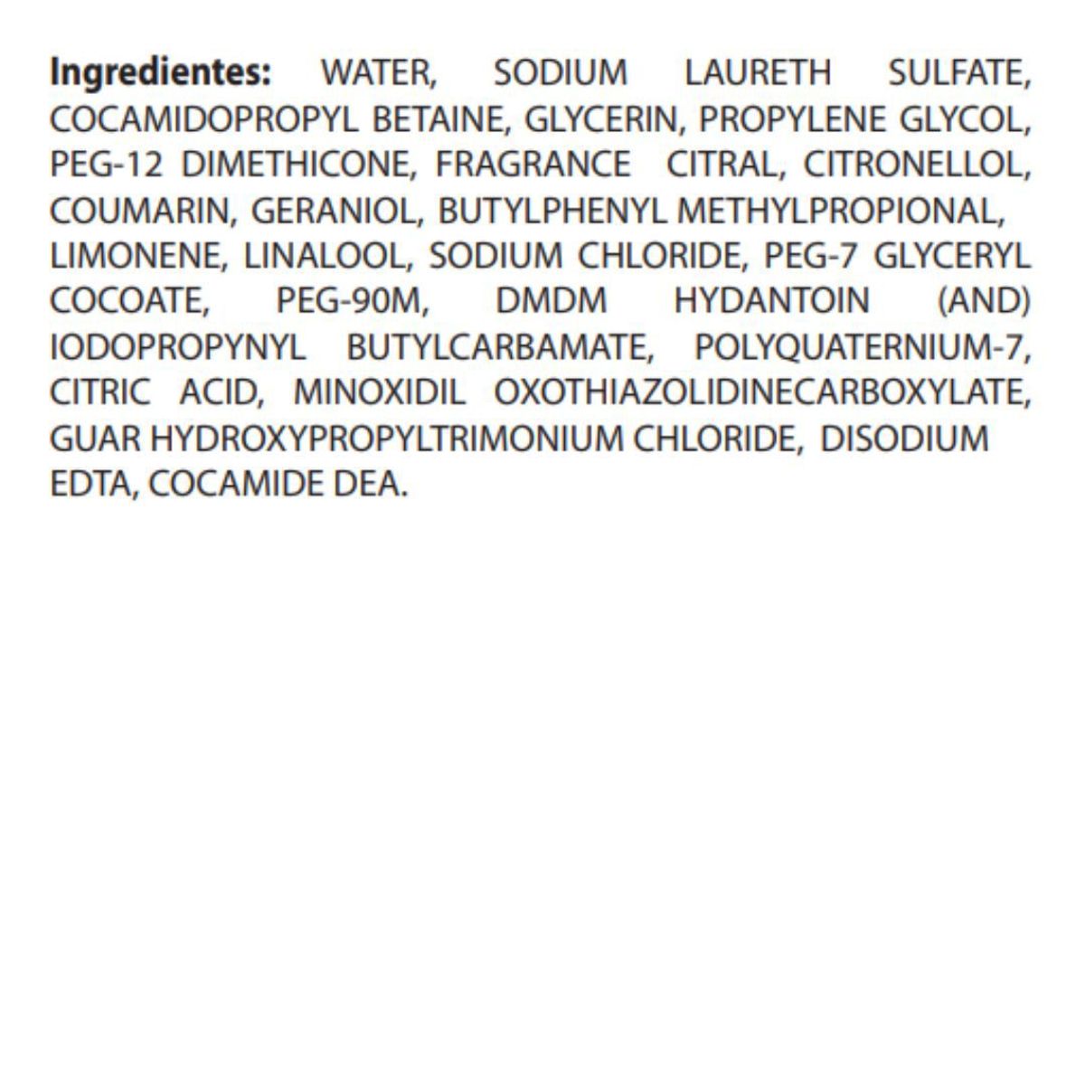 VIKINGO - 6 Shampoo con minoxidil (tratamiento x 6 meses).