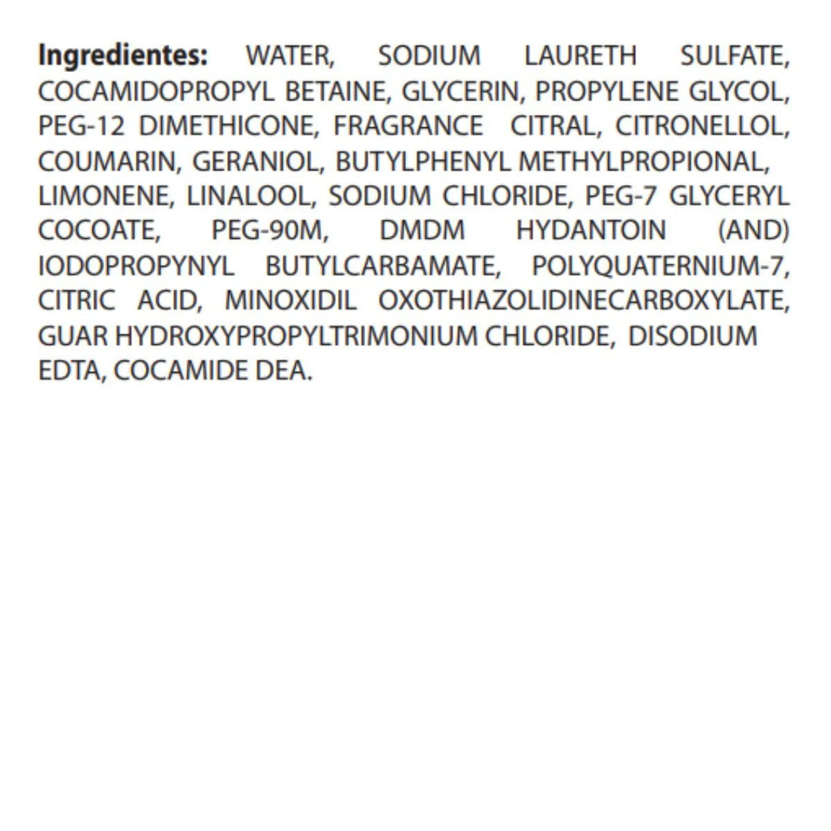 VIKINGO - 1 Shampoo con minoxidil.