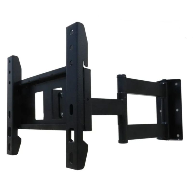 GENERICO - RACK 2 BRAZOS PLEGABLE TV LCD SMART CURVO DE 24 a 40 "  / NEGRO