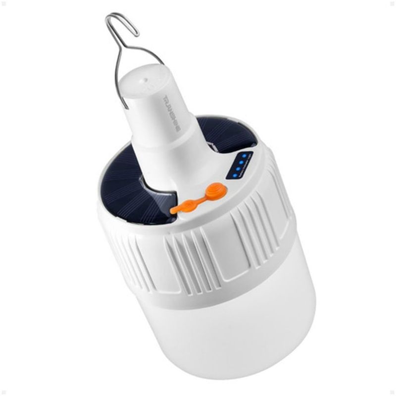 GENERICO - Foco Lampara Luz Led Recargable Usb Portátil Exterior blanco