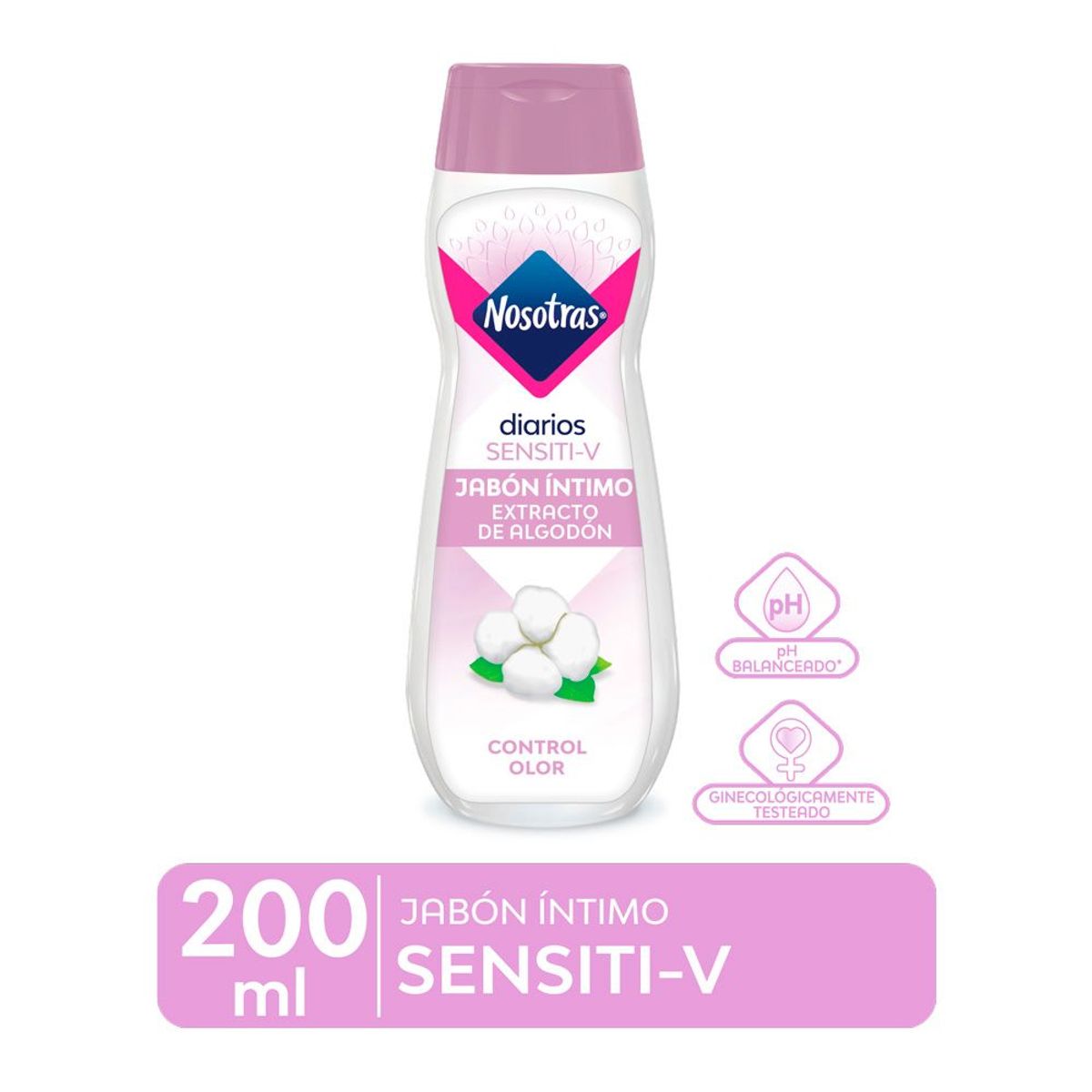 NOSOTRAS - Jabón Íntimo Nosotras Sensitive Frasco 200ml