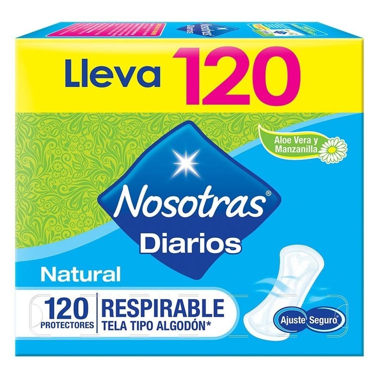NOSOTRAS - Protectores Diarios Nosotras Respirable 120un
