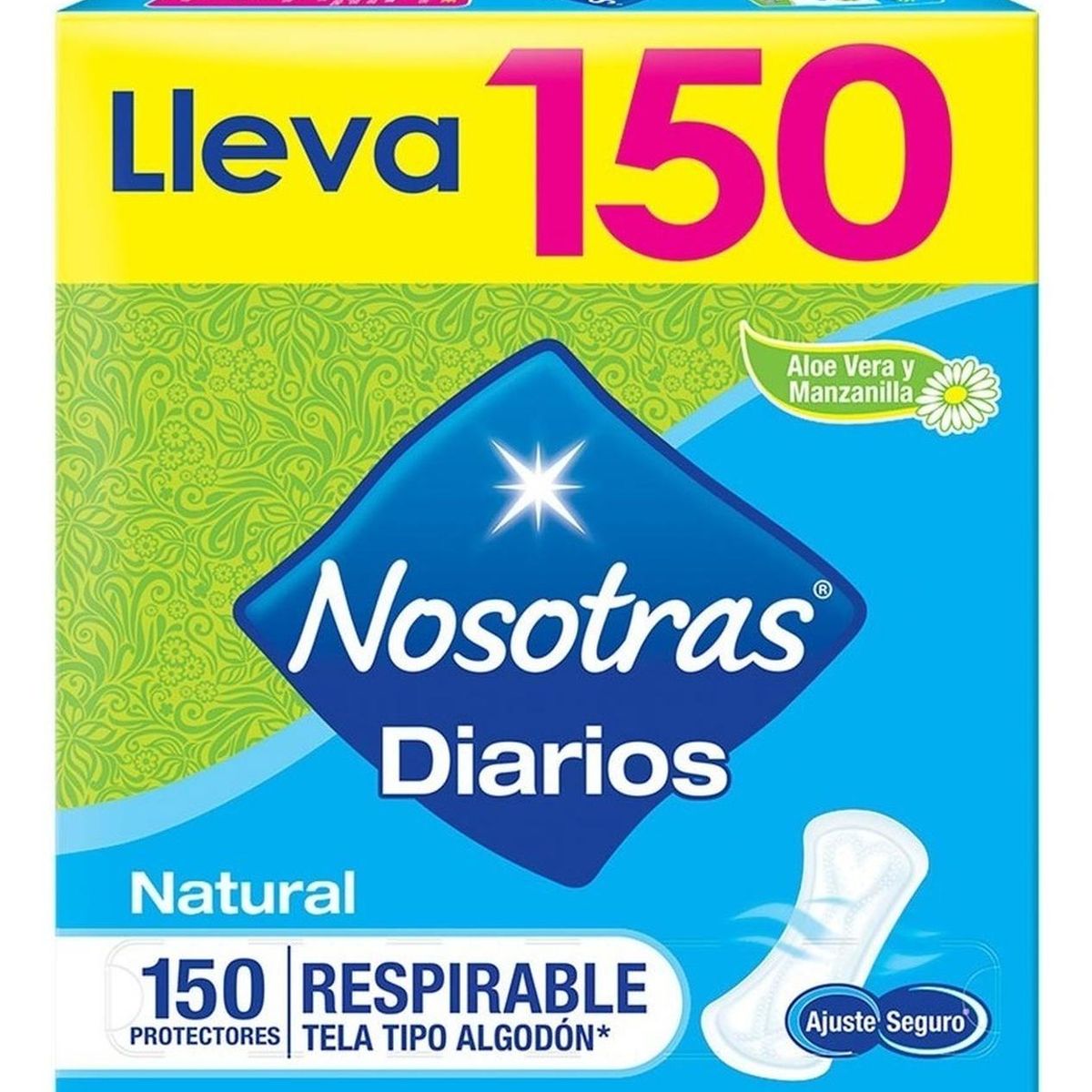 NOSOTRAS - Protectores Diarios Nosotras Respirable 150un