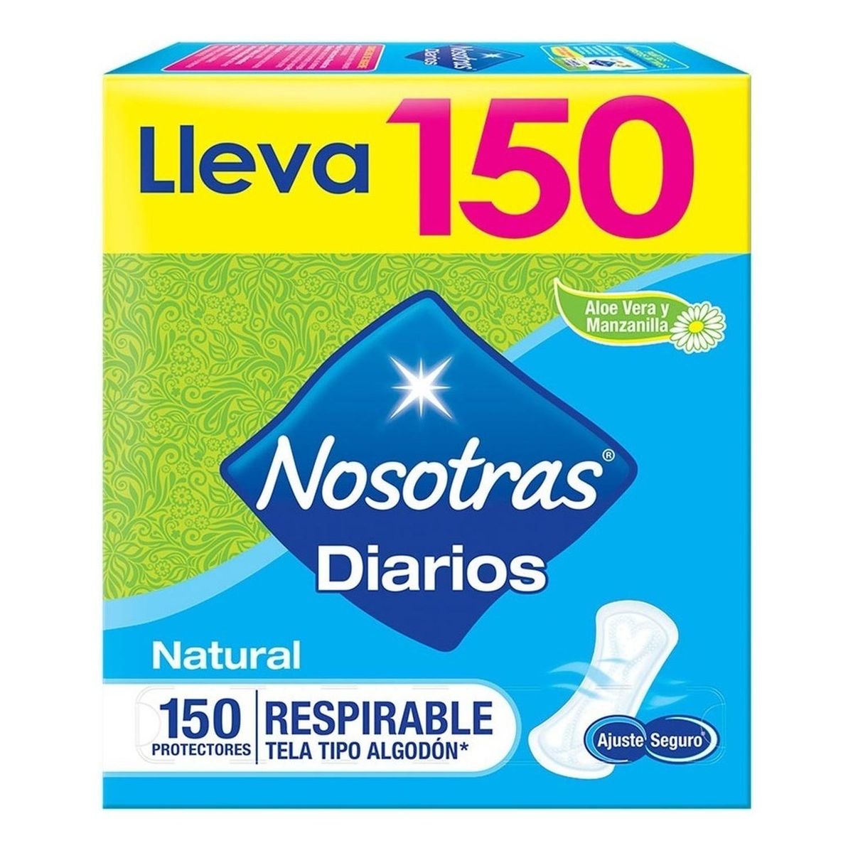 NOSOTRAS - Protectores Diarios Nosotras Respirable 150un