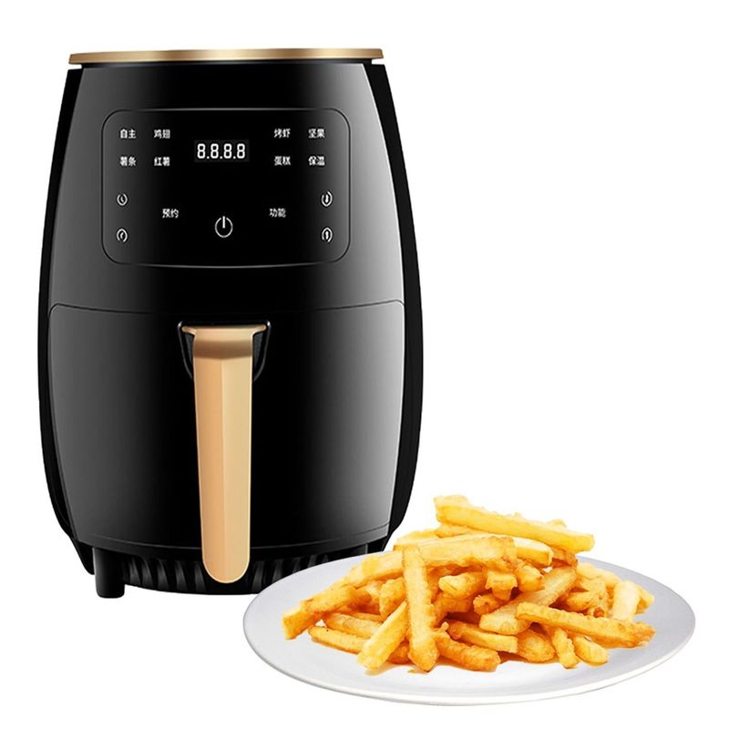 BUYPAL - Freidora Aire Airfryer Digital 6 Litros Sin Aceite 1800W
