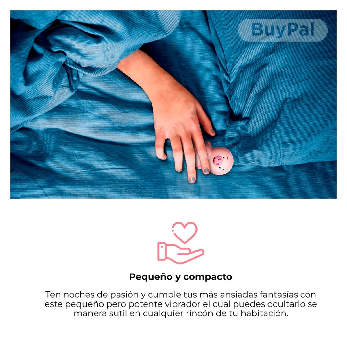 BUYPAL - Vibrador Mini Clitoris Lengua Juguetes Sexuales Mujeres