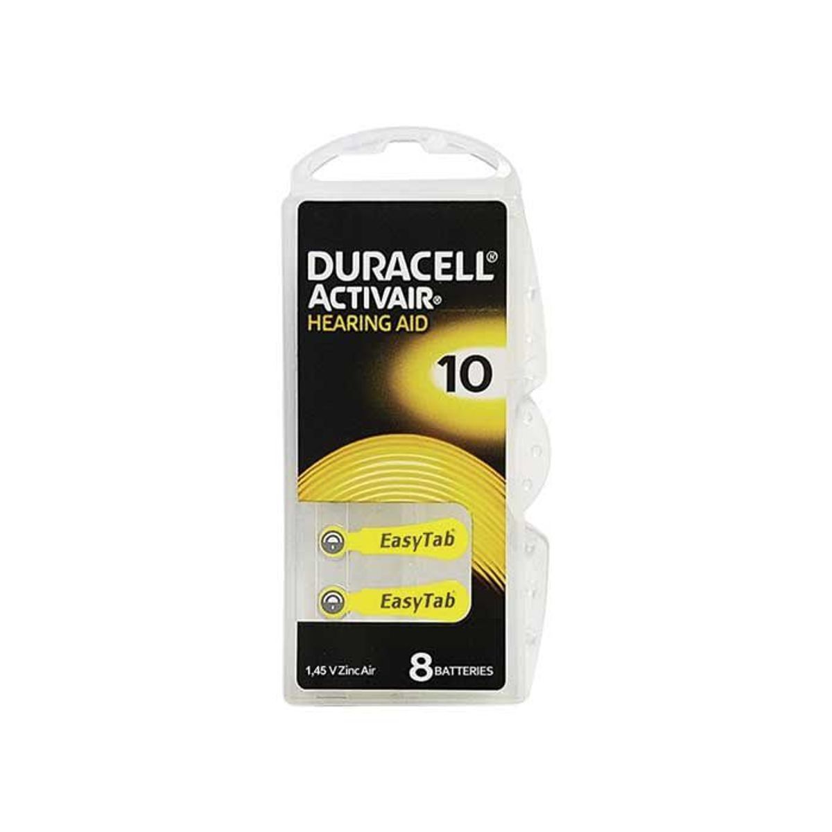 DURACELL - PILAS PARA AUDIFONOS MEDICADOS DURACELL 10 x 8 PILAS