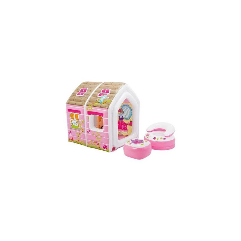 INTEX - Intex - Casita  casa inflable con sillón y puff