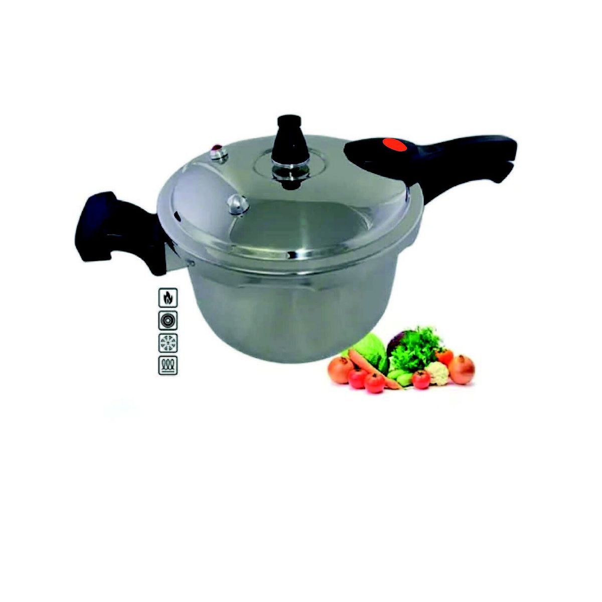 GENERICO - Olla A Presión Acero Quirúrgico SUPREMA De 7 LT