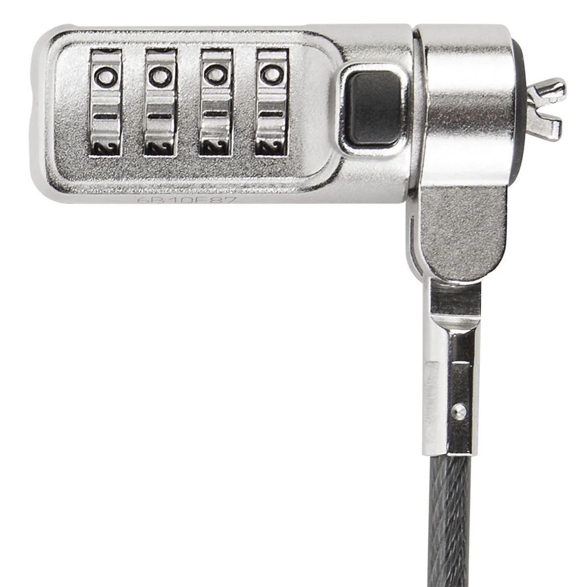 TARGUS - Cable de seguridad TARGUS con clave 4dígitos de 2m y base de anclaje
