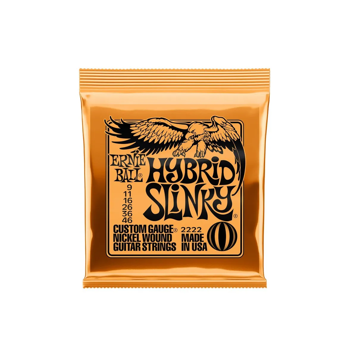 ERNIE BALL - Set de cuerdas para guitarra eléctrica Ernie ball 2222