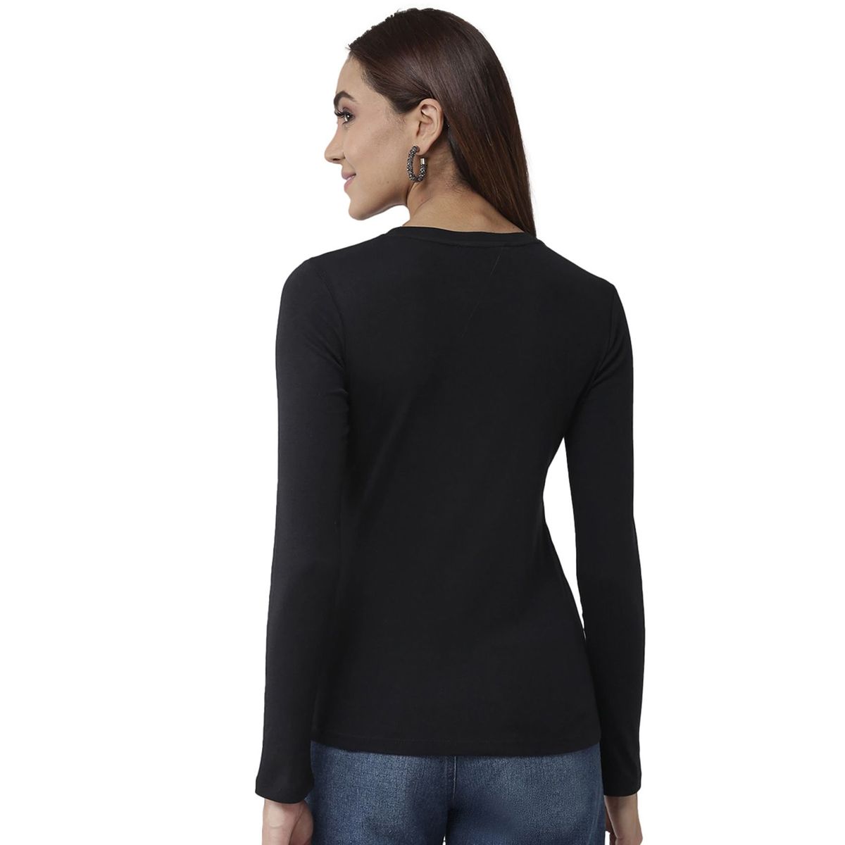 SWISS LORD - POLO MANGA LARGA MUJER - SWISS LORD - NEGRO