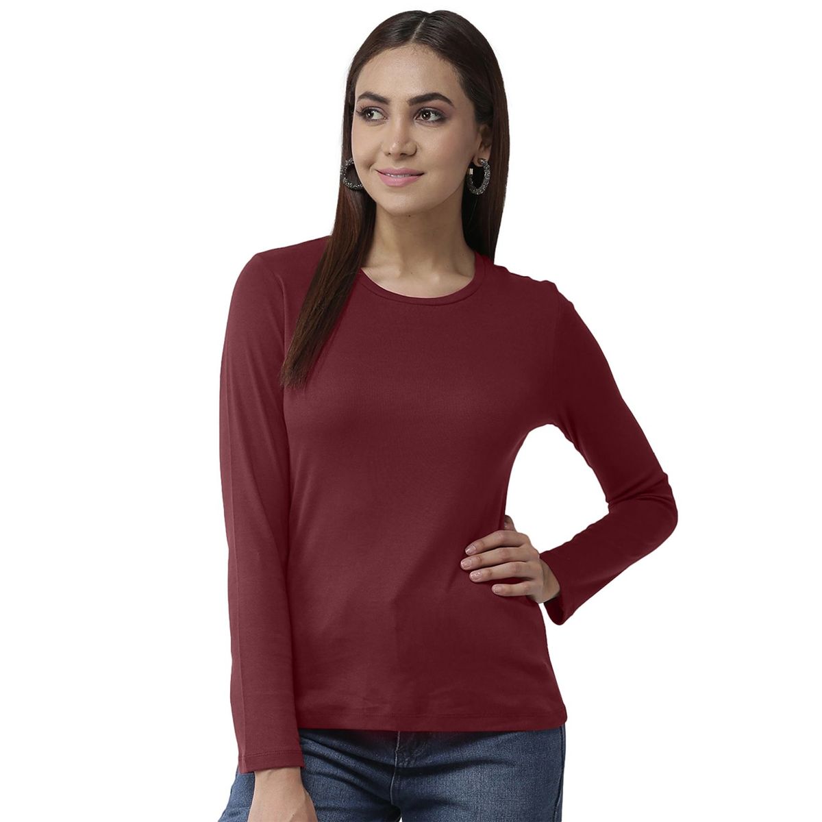 SWISS LORD - Polo Manga Larga para Mujer