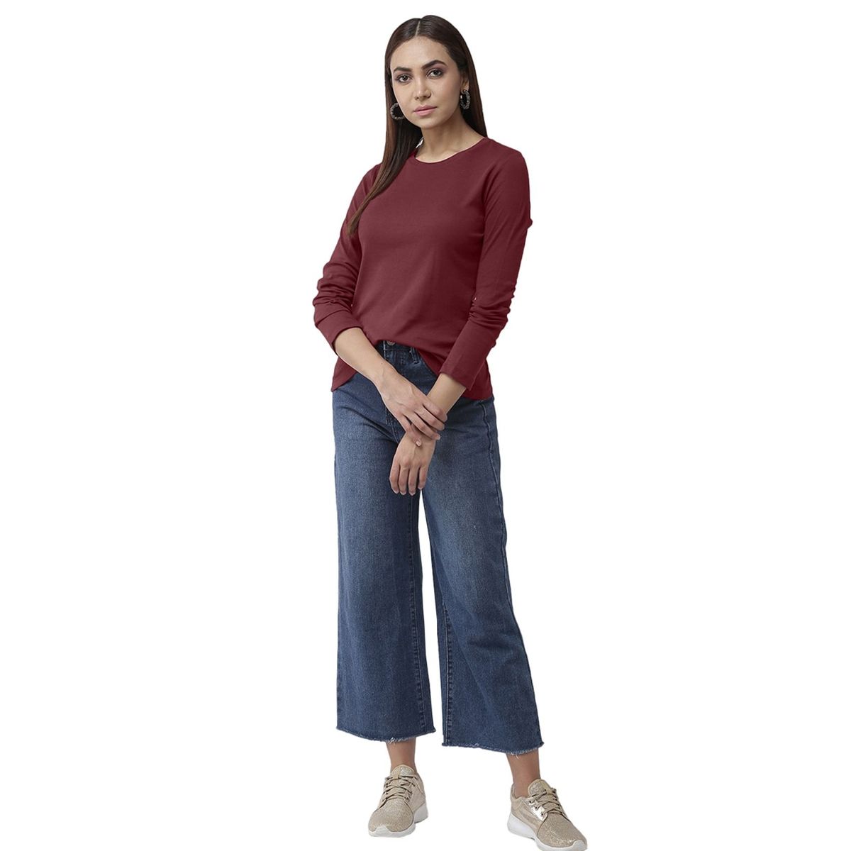 SWISS LORD - Polo Manga Larga para Mujer