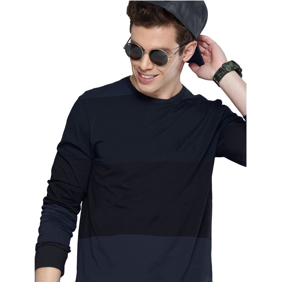 SWISS LORD - Polo Manga Larga para Hombre