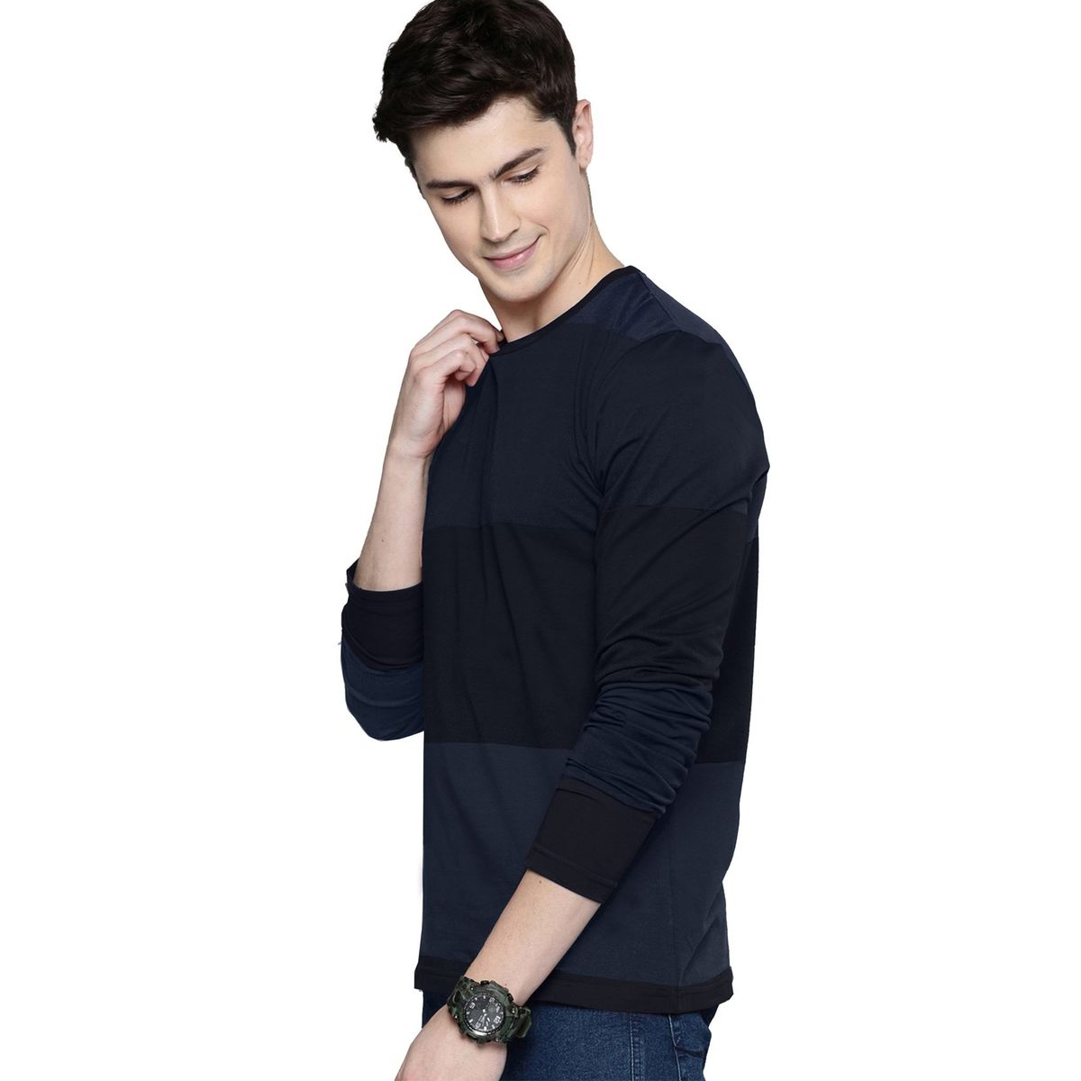 SWISS LORD - Polo Manga Larga para Hombre