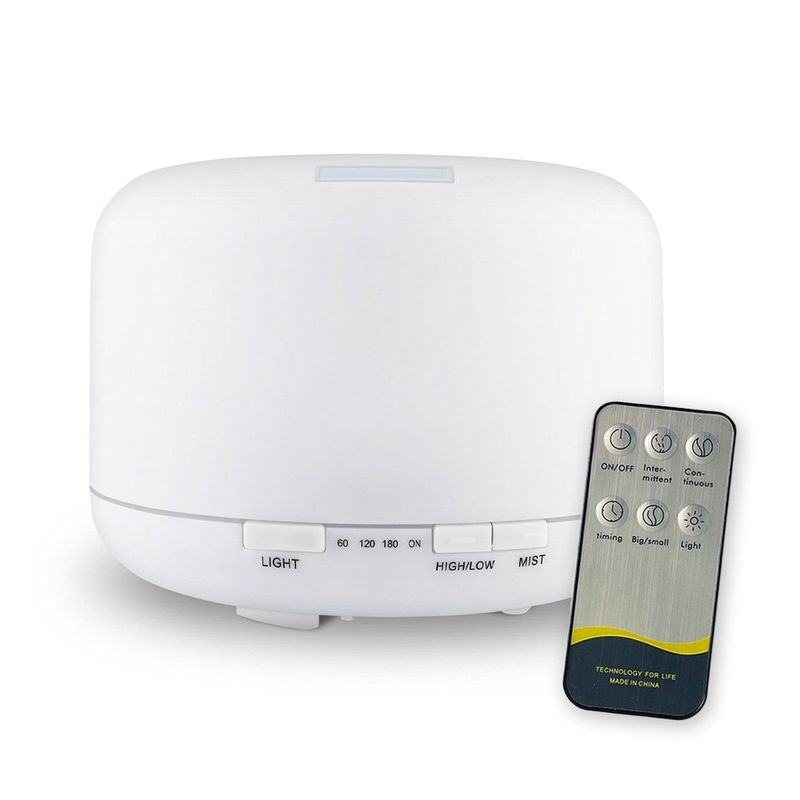 OEM - Humidificador con Luz LED Multicolor Difusor de Aromaterapia 500ml