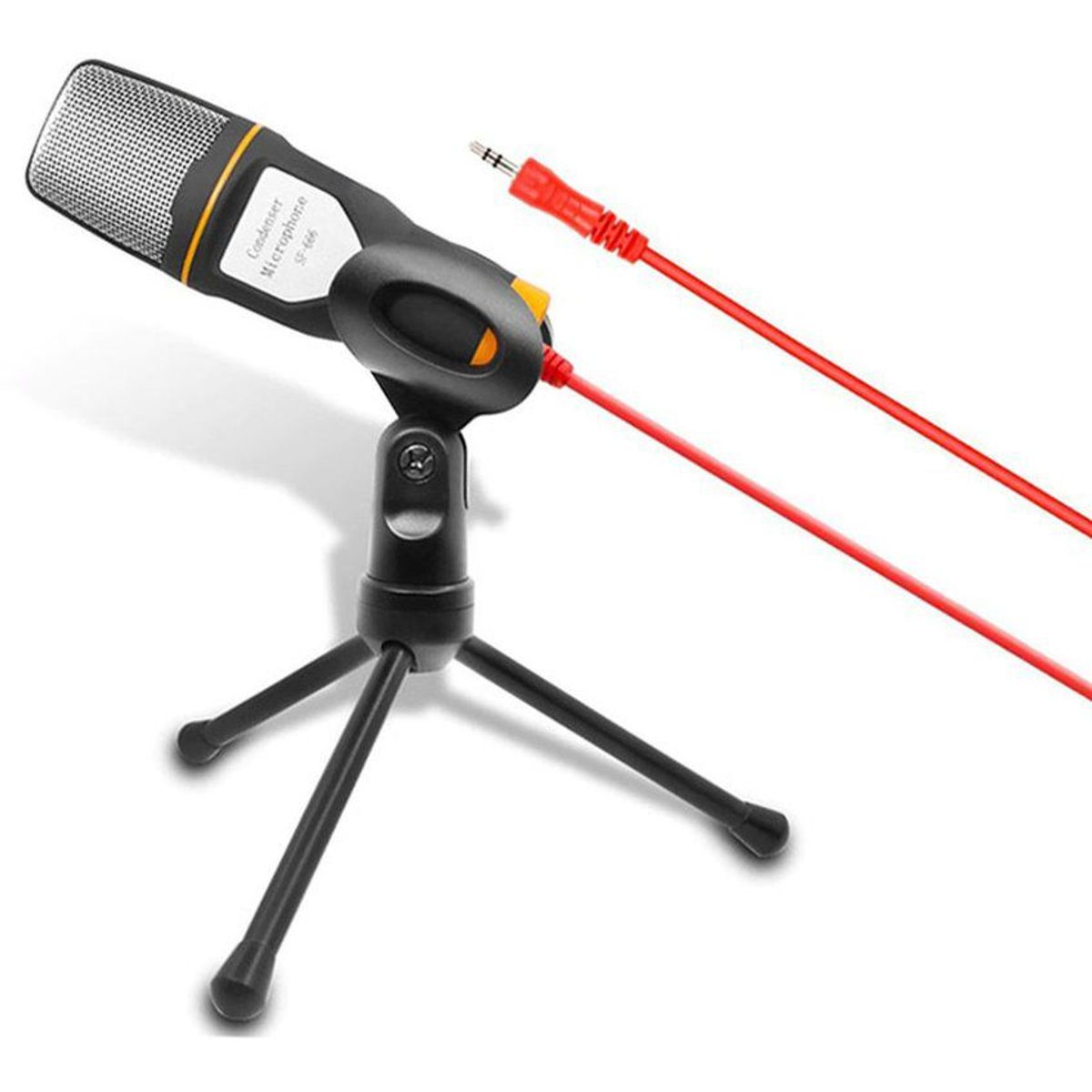 NEO DIGITAL - Microfono condensador sf 666 youtube skype semi profesional - negro