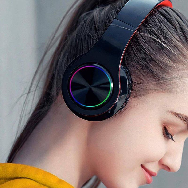 Audífonos Inalámbricos Bluetooth Auriculares Led microSD B39 NEO