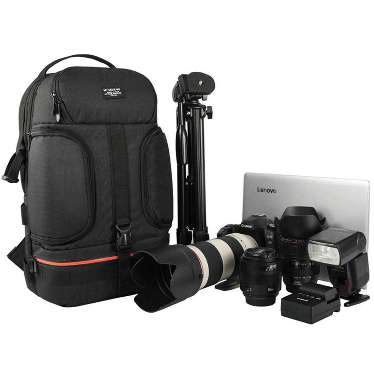 NEO DIGITAL - Mochila para cámaras profesional dslr laptop y accesorios bp08a