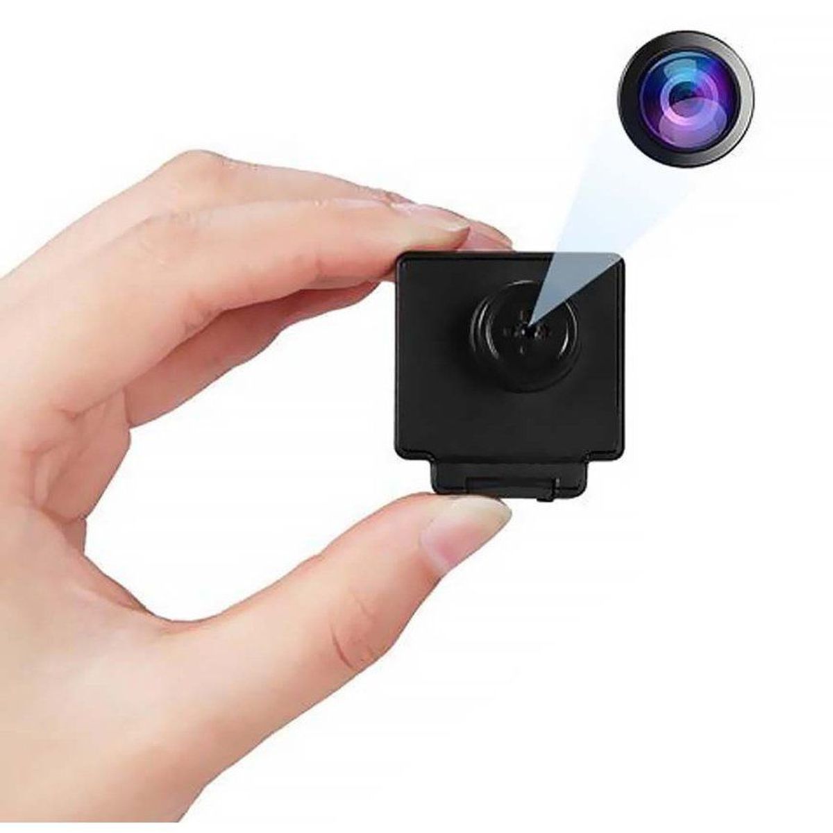 NEO DIGITAL - Cámara espía tipo botón con control remoto 918r