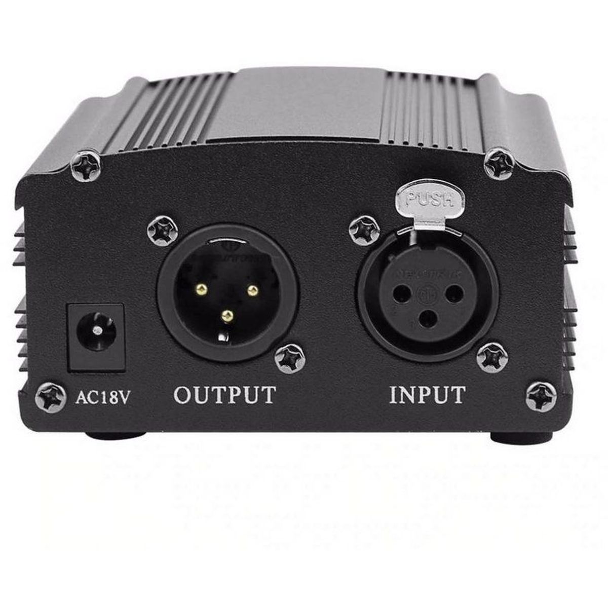 GENERICO - Phantom power 48v para micrófono condensador youtube estudio