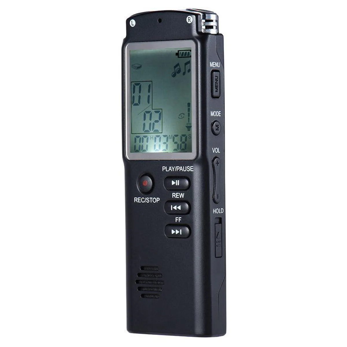 NEO DIGITAL - Grabadora de voz digital 8gb periodista espia oculta sk-301