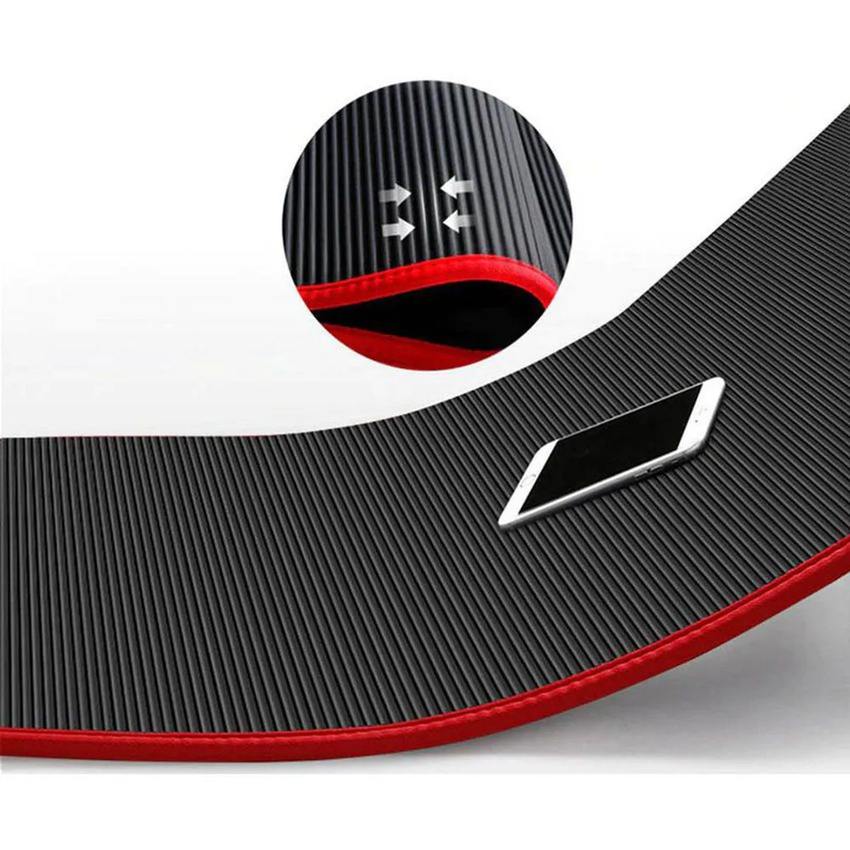 NEO DIGITAL - Colchoneta Yoga Mat NBR 10mm 185x81cm Sujetador Bolso YM002