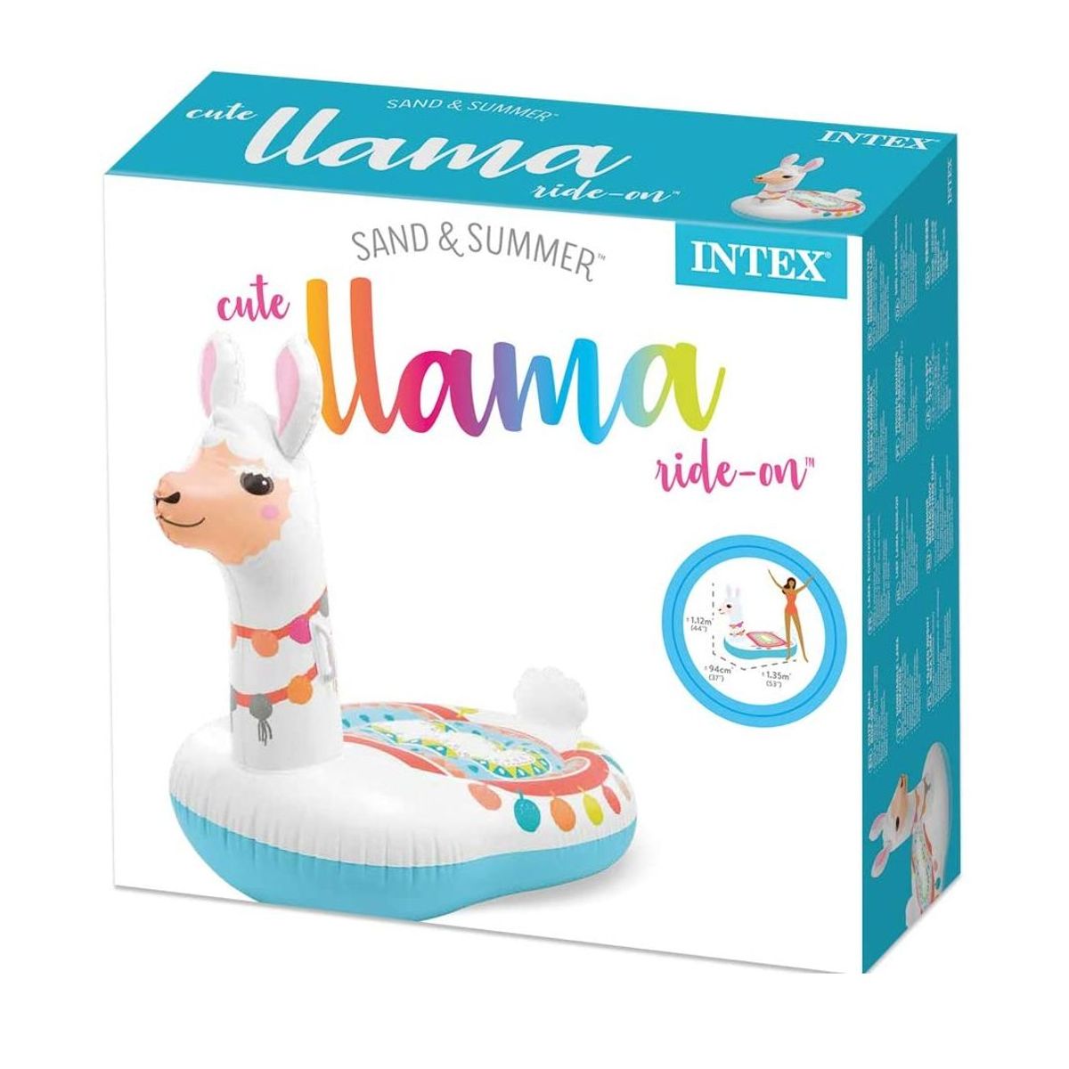 INTEX - Flotador recreativo modelo Llama - Intex