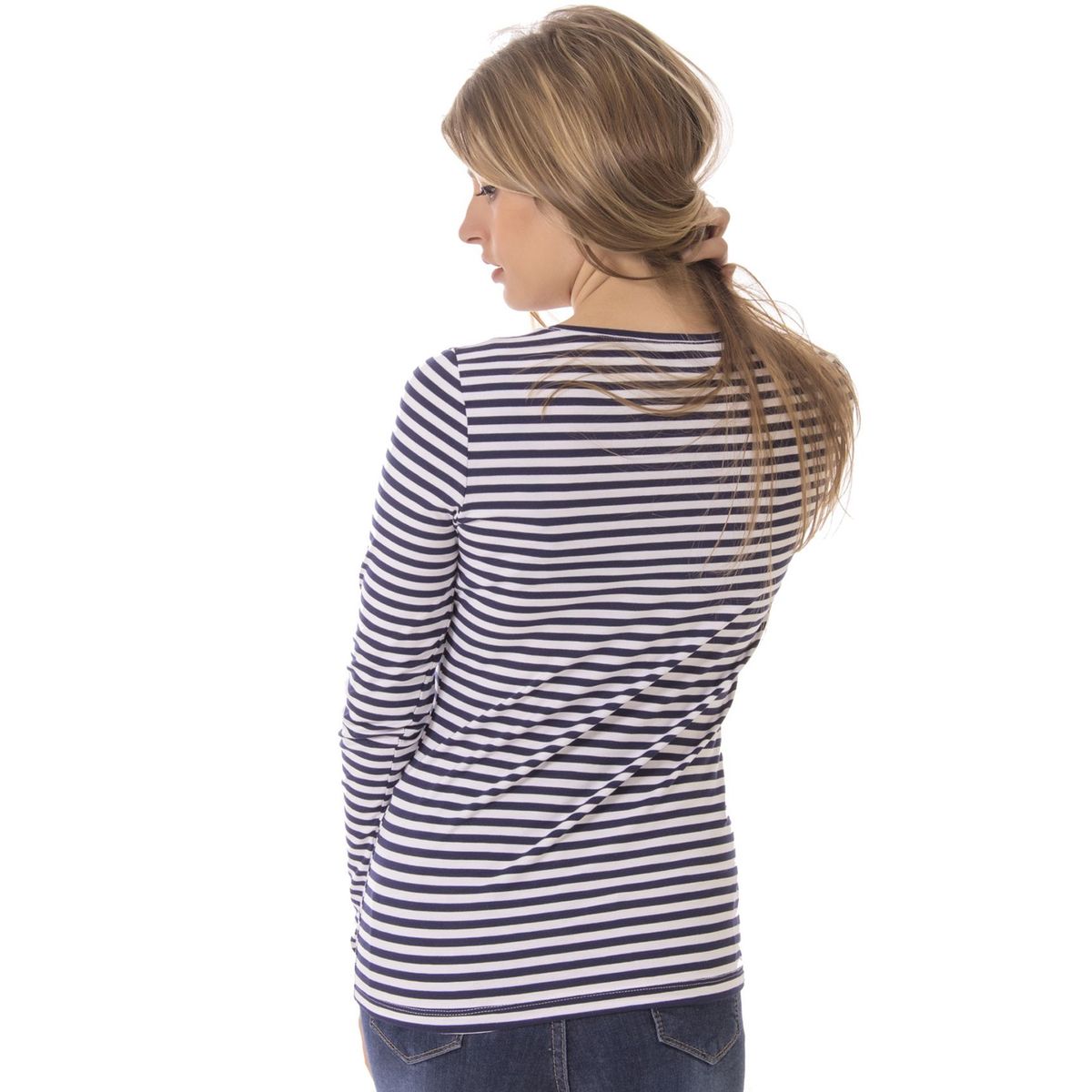 SWISS LORD - Polo Manga Larga para Mujer