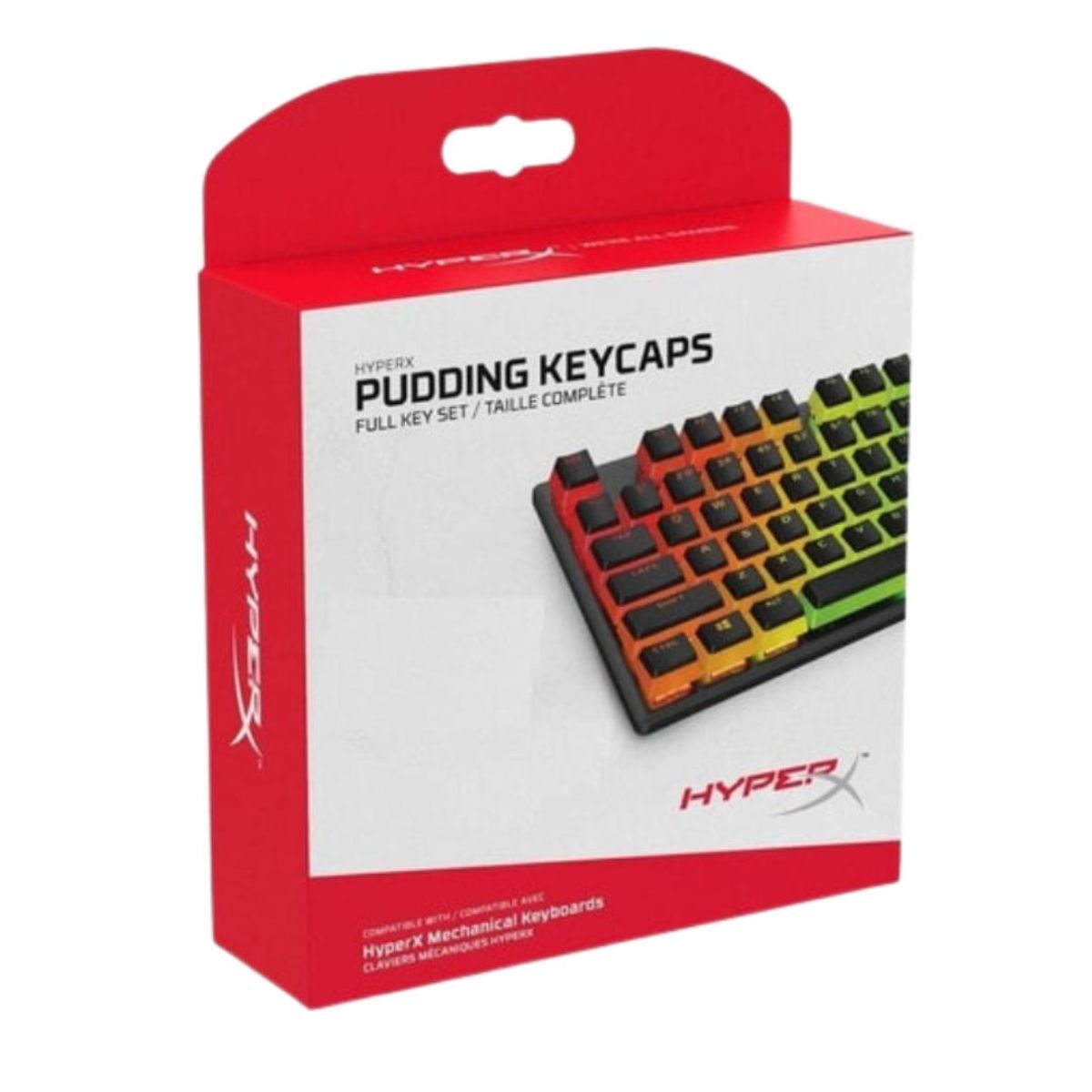 HYPERX - JUEGO DE TECLAS PUDDING KEYCAPS PARA TECLADOS MECÁNICOS ES