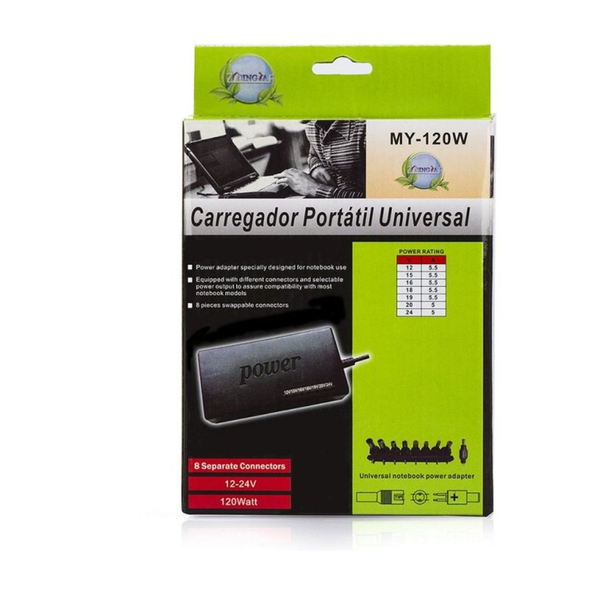 GENERICO - Cargador Universal Laptop 12v A 120w 22020
