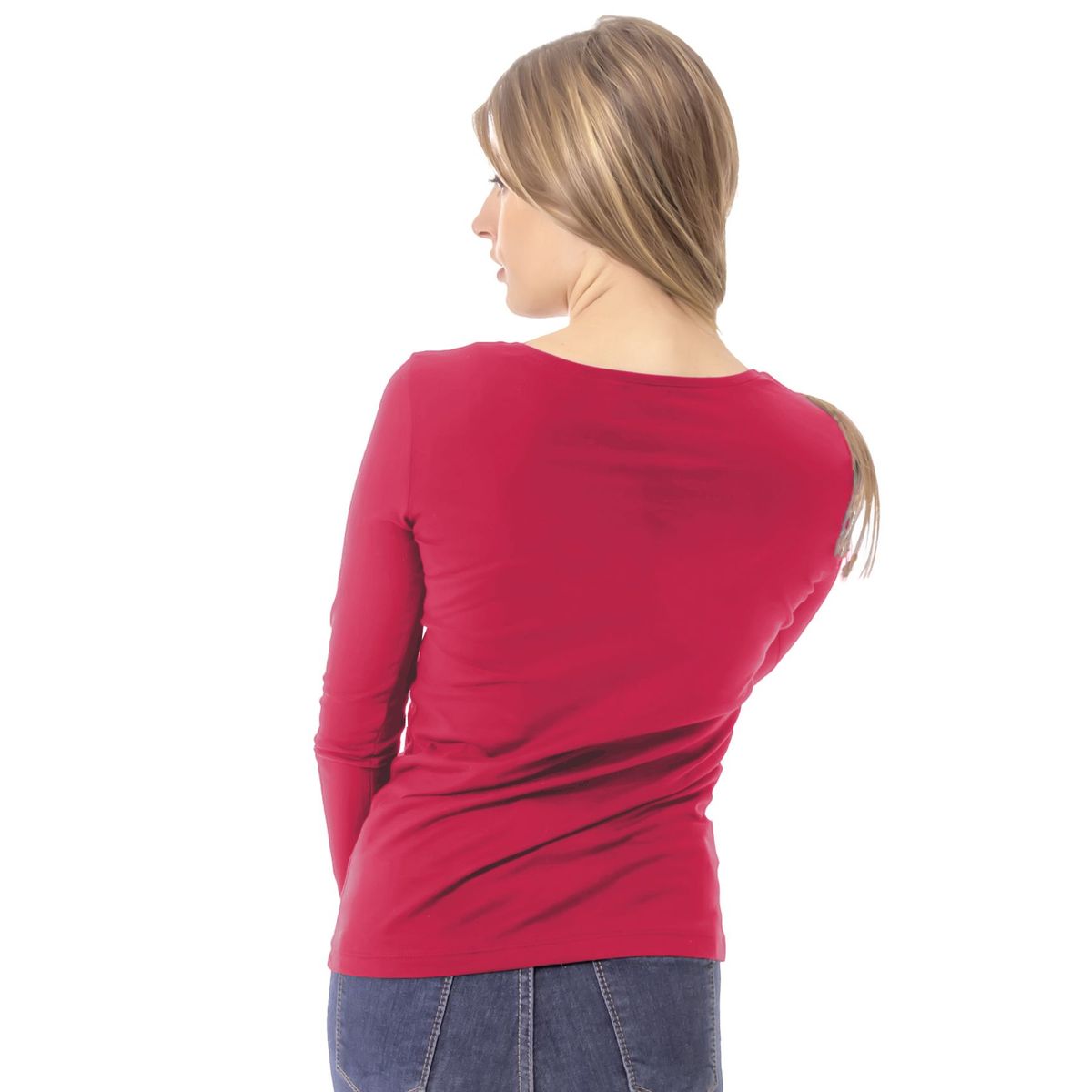 SWISS LORD - Polo Manga Larga para Mujer