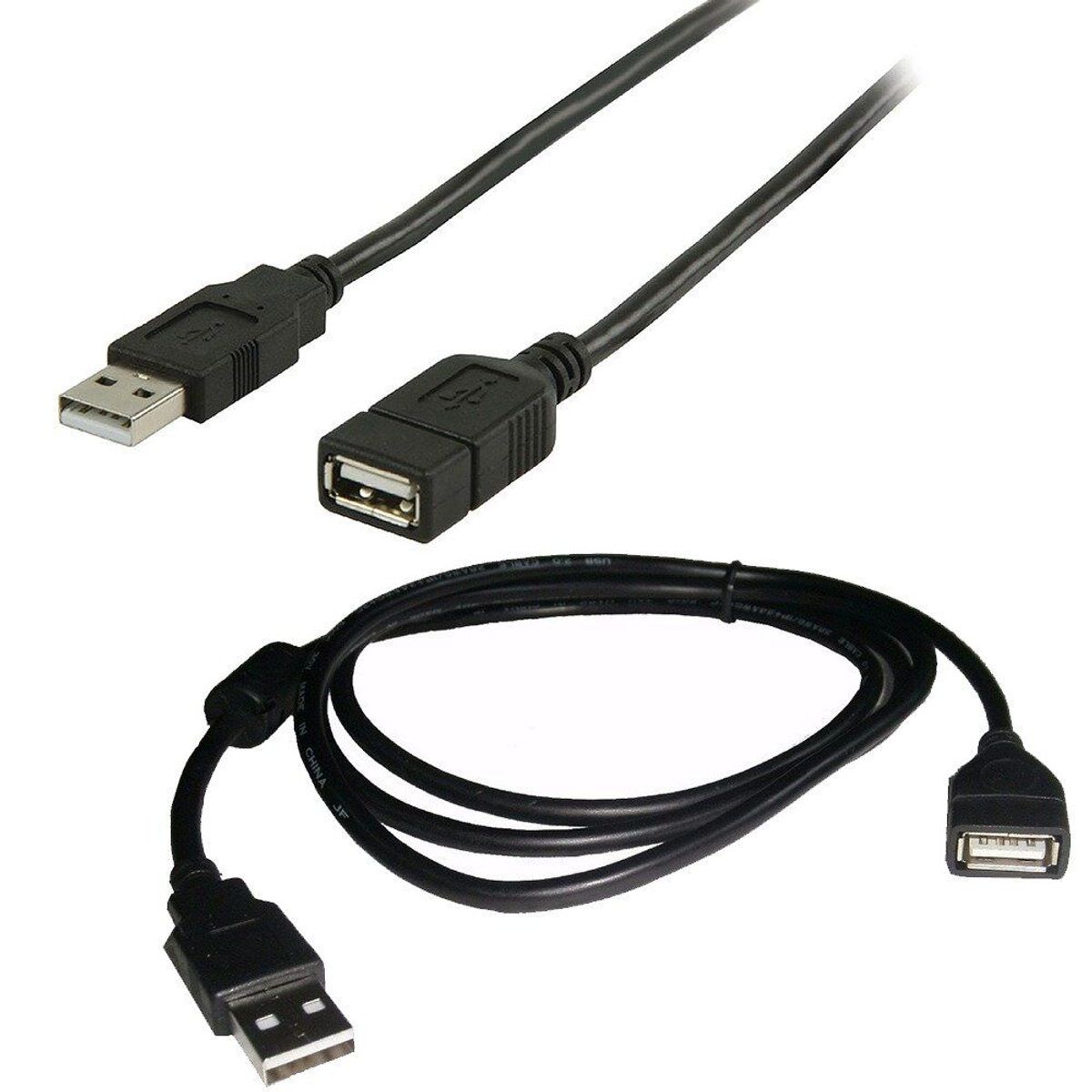 GENERICO - Cable Extensión Usb 2.0 Macho A Hemb 1.5M