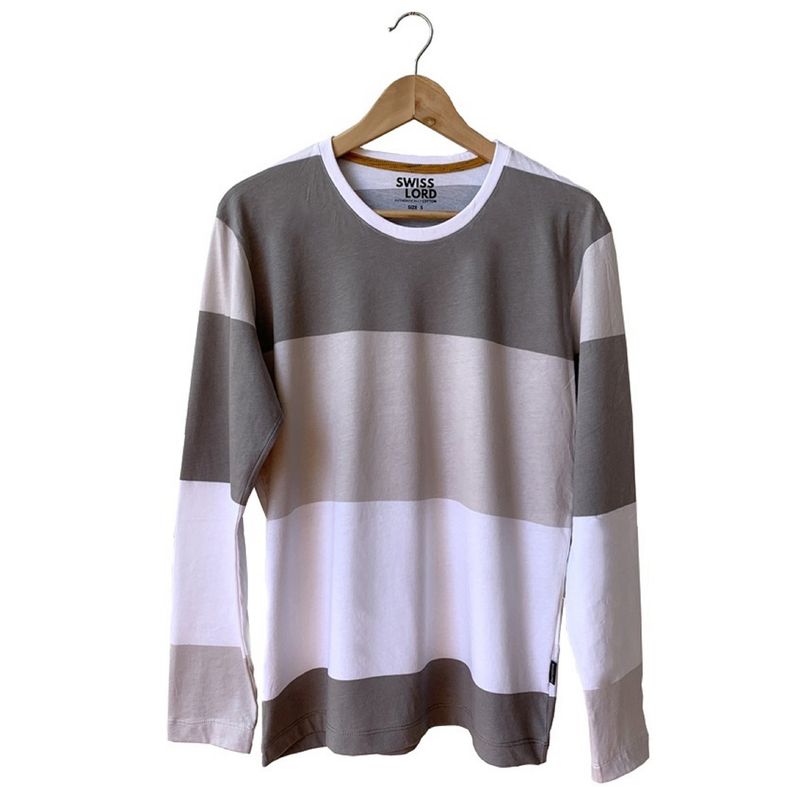 SWISS LORD - Polo Manga Larga para Hombre