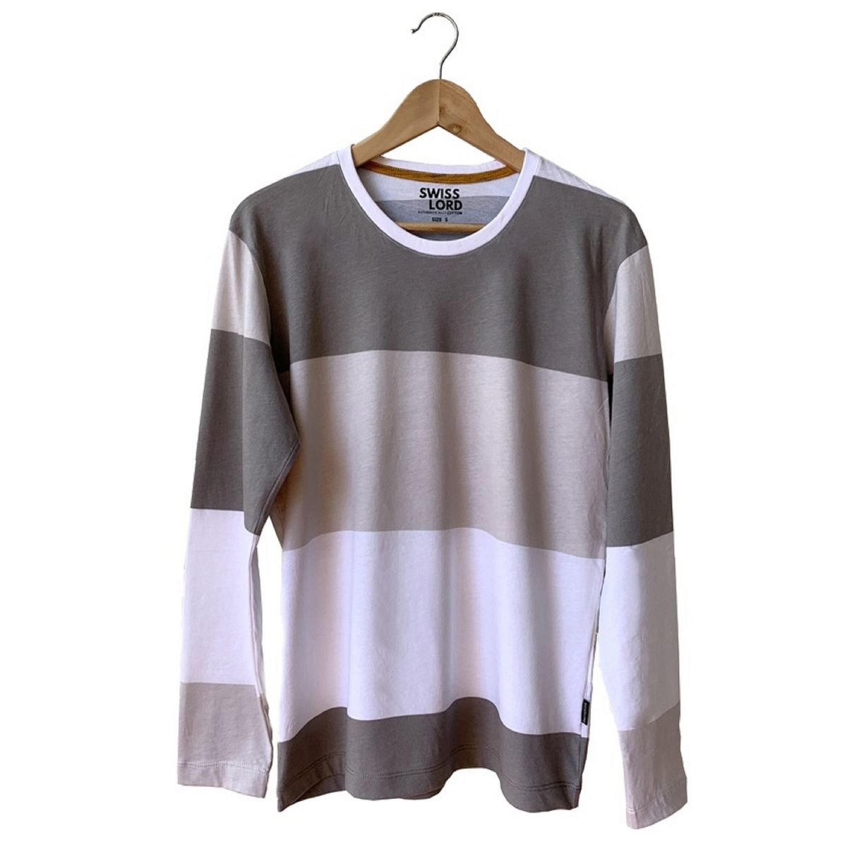 SWISS LORD - Polo Manga Larga para Hombre