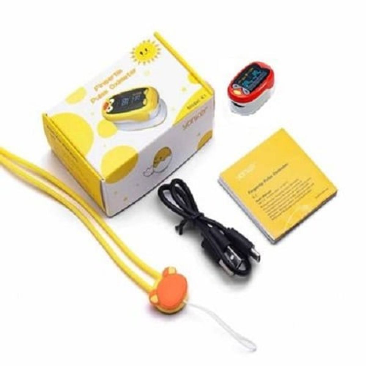 GENERICO - Oximetro Pediatrico Recargable USB Neonatal Deluxe