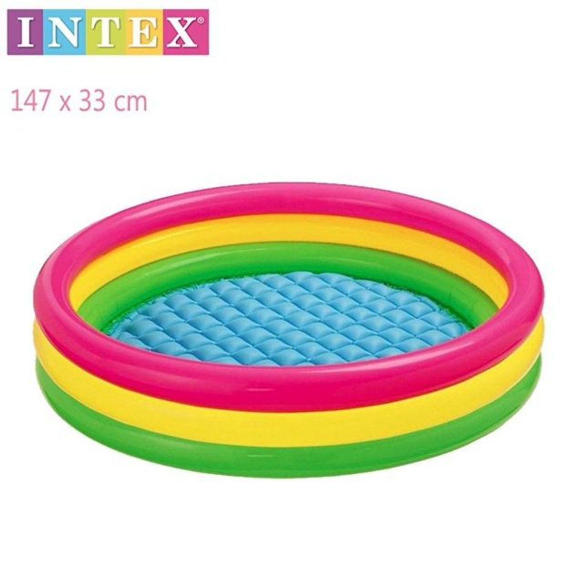 INTEX - Intex - Piscina Inflable multicolor con base inflable