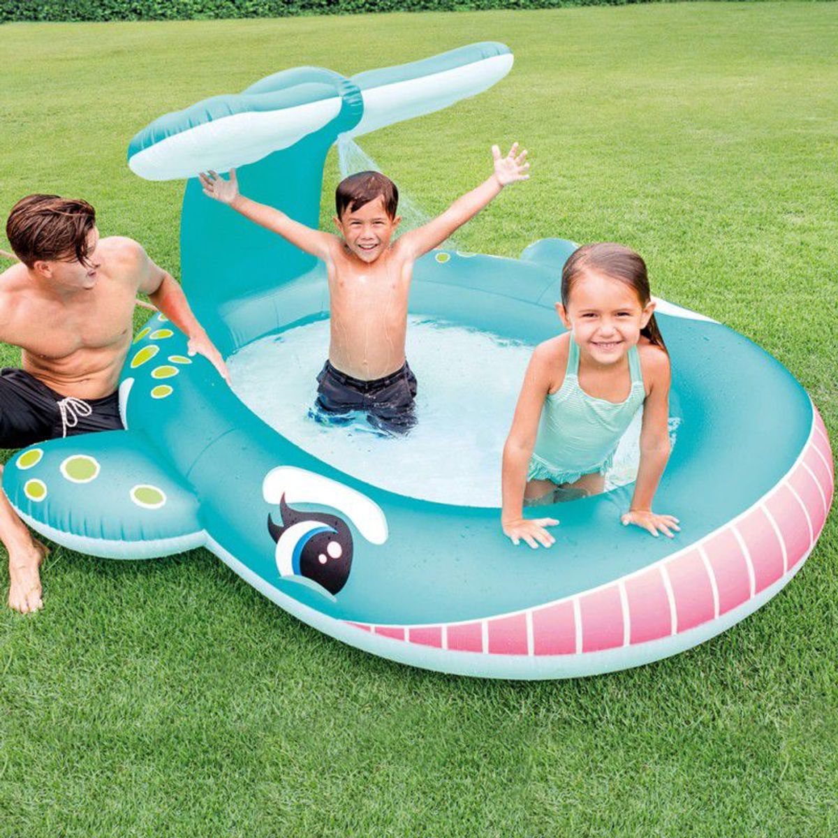 INTEX - Intex - Piscina Inflable para Niños modelo Ballena