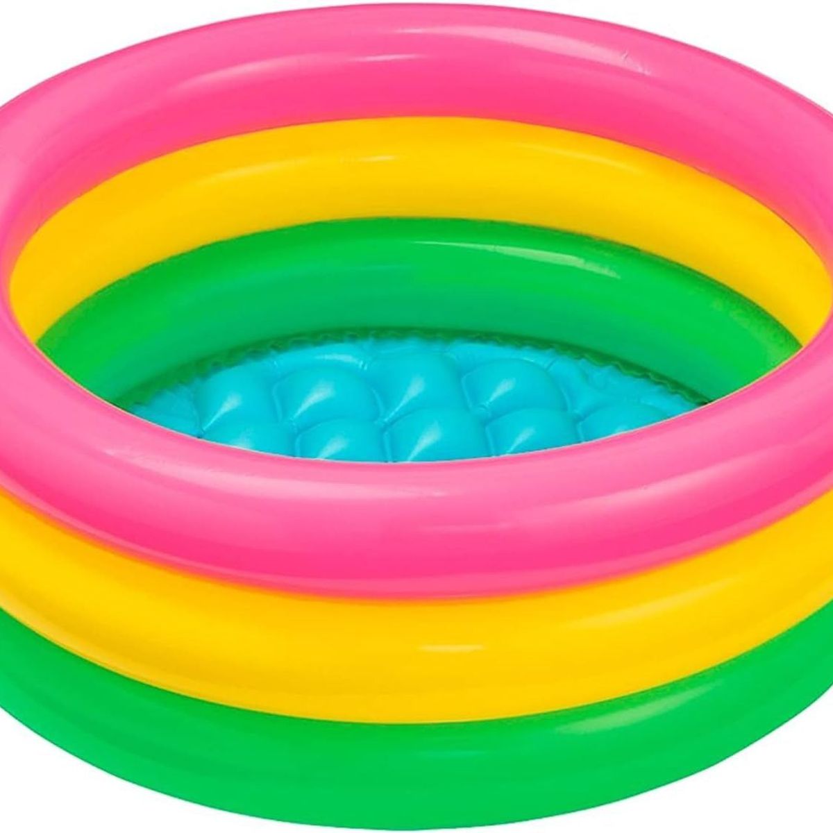 INTEX - Intex - Piscina inflable 3 aros con base inflable Multicolor