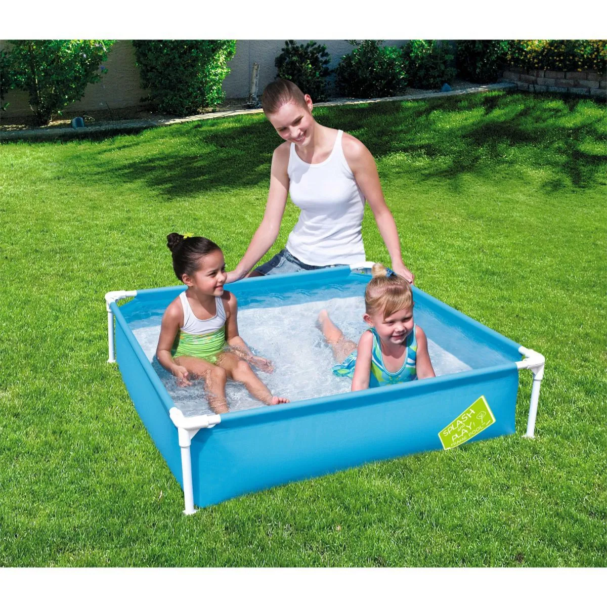 BESTWAY - Piscina con estructura de metal mi primera Piscina - Bestway