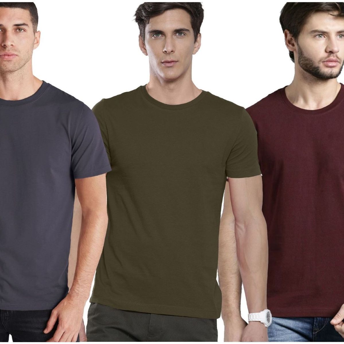 SWISS LORD - Pack 3 polos manga corta para hombre.